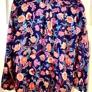 Lucky L Floral Print Women's Top